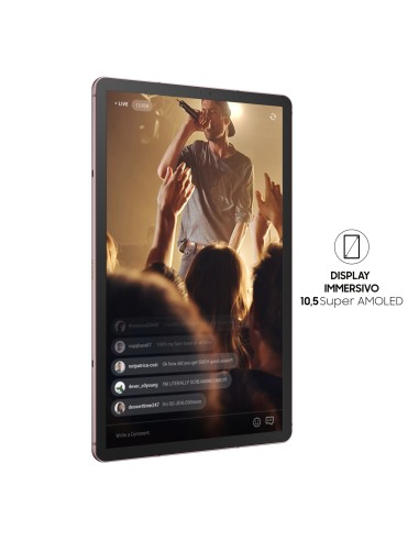 Samsung Galaxy Tab S6 , Rose Blush, 10.5", Wi-Fi LTE, 128GB