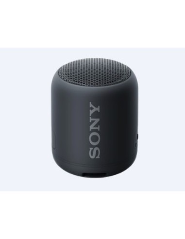 Sony SRS-XB12, speaker compatto, portatile, resistente all'acqua con EXTRA BASS, nero