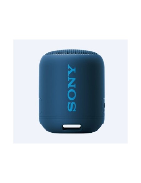 Sony SRS-XB12, speaker compatto, portatile, resistente all'acqua con EXTRA BASS, blu
