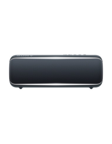 Sony SRS-XB22, speaker compatto, portatile, resistente all'acqua con EXTRA BASS e luci, nero