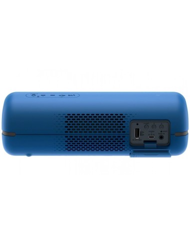 Sony SRS-XB32, speaker compatto, portatile, resistente all'acqua con EXTRA BASS e luci, blu