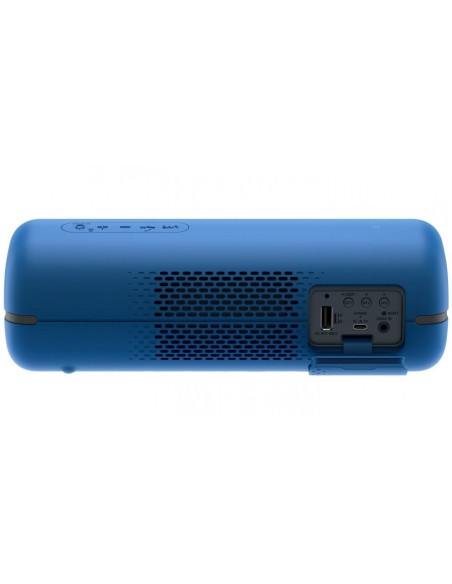 Sony SRS-XB32, speaker compatto, portatile, resistente all'acqua con EXTRA BASS e luci, blu