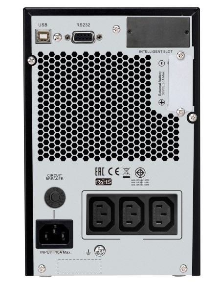 APC SRVPM1KIL gruppo di continuità (UPS) Doppia conversione (online) 1 kVA 800 W 3 presa(e) AC