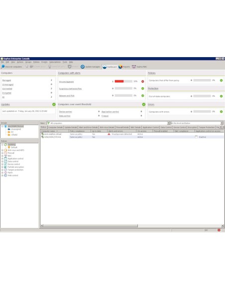 Sophos Server Protection, 50 - 99 U, 1 M