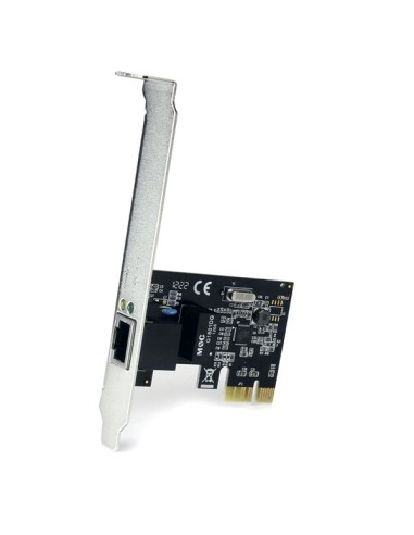 StarTech.com Scheda di Rete Ethernet PCI express x4 ad 1 porta da 10Gb - Adattatore PCIe NIC Gigabit Ethernet a doppio profilo