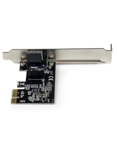 StarTech.com Scheda di Rete Ethernet PCI express x4 ad 1 porta da 10Gb - Adattatore PCIe NIC Gigabit Ethernet a doppio profilo