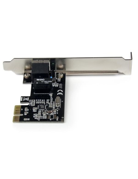 StarTech.com Scheda di Rete Ethernet PCI express x4 ad 1 porta da 10Gb - Adattatore PCIe NIC Gigabit Ethernet a doppio profilo