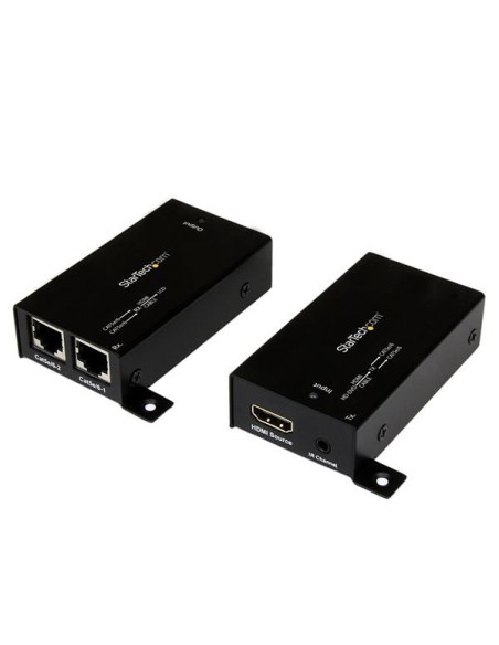 StarTech.com Extender Video Audio HDMI via Cat5 Cat6 con IR - Autoalimentato