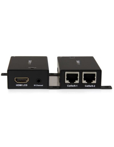 StarTech.com Extender Video Audio HDMI via Cat5 Cat6 con IR - Autoalimentato
