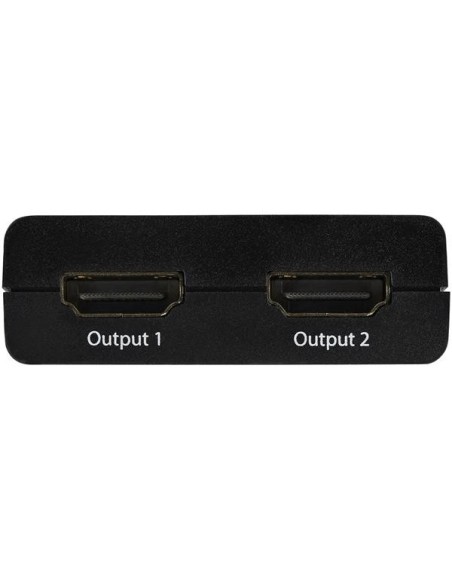 StarTech.com Sdoppiatore Splitter HDMI 4k 30hz 1x2 da 1 a 2 porte Alimentato con Adattatore o USB