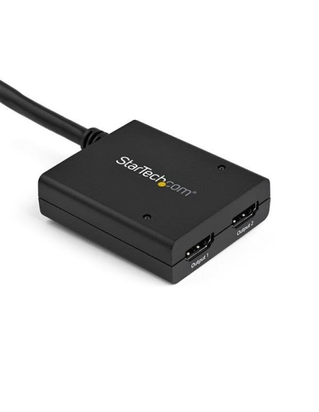 StarTech.com Sdoppiatore Splitter HDMI 4k 30hz 1x2 da 1 a 2 porte Alimentato con Adattatore o USB