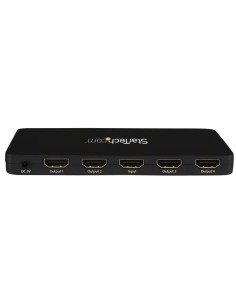 StarTech.com Sdoppiatore Splitter HDMI 4k 30hz 1x4 porte con custodia in alluminio 2