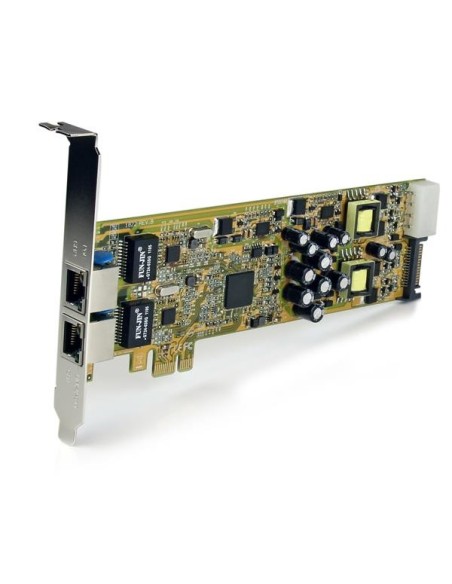 StarTech.com Adattatore scheda di rete PCIe Ethernet Gigabit PCI Express a due porte - PoE PSE