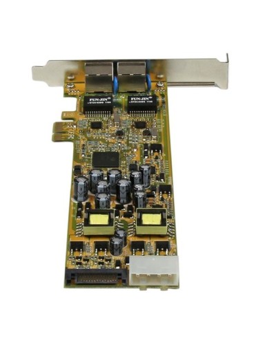 StarTech.com Adattatore scheda di rete PCIe Ethernet Gigabit PCI Express a due porte - PoE PSE