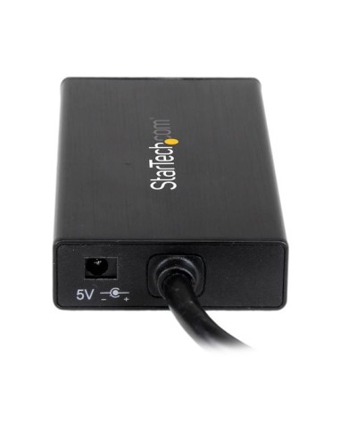 StarTech.com Hub Portatile USB 3.0 con Adattatore NIC Ethernet Gigabit Gbe in alluminio con cavo - UASP