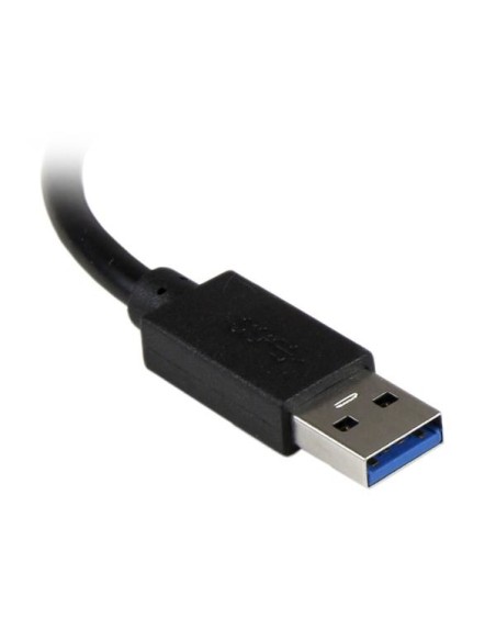 StarTech.com Hub Portatile USB 3.0 con Adattatore NIC Ethernet Gigabit Gbe in alluminio con cavo - UASP
