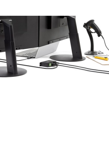 StarTech.com HUB USB 2.0 Industriale in metallo a 4 porte con protezione da sovracorrenti - montabile