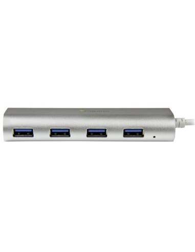 StarTech.com Hub USB 3.0 a 4 porte compatto e portatile con cavo integrato