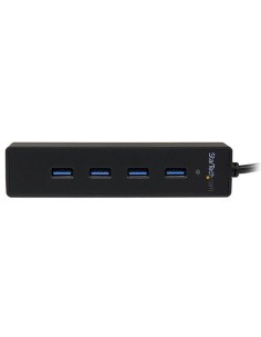 StarTech.com Hub portatile USB 3.0 SuperSpeed a 4 porte - Perno e concentratore per notebook o Ultrabook USB 3.0 con cavo 2