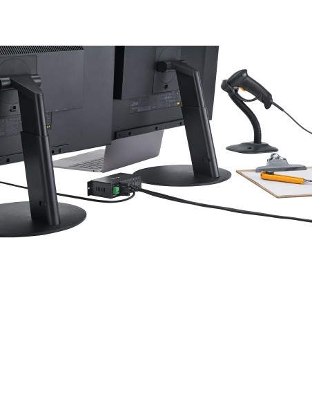 StarTech.com Hub USB industriale a 7 porte, predisposto per il montaggio