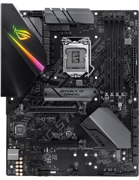 ASUS ROG STRIX B360-F GAMING Intel® B360 LGA 1151 (Presa H4) ATX