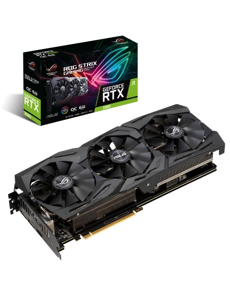 ASUS ROG -STRIX-RTX2060-O6G-GAMING NVIDIA GeForce RTX 2060 6 GB GDDR6