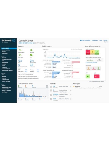 Sophos XG Firewall 1 licenza e 3 anno i