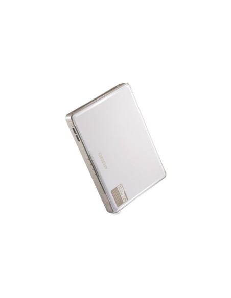 QNAP TBS-453DX NAS Compatta Collegamento ethernet LAN Bianco J4105