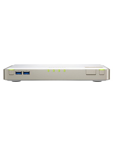 QNAP TBS-453DX NAS Compatta Collegamento ethernet LAN Bianco J4105