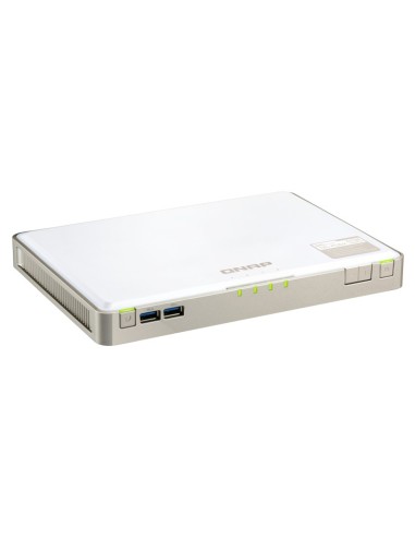 QNAP TBS-453DX NAS Compatta Collegamento ethernet LAN Bianco J4105