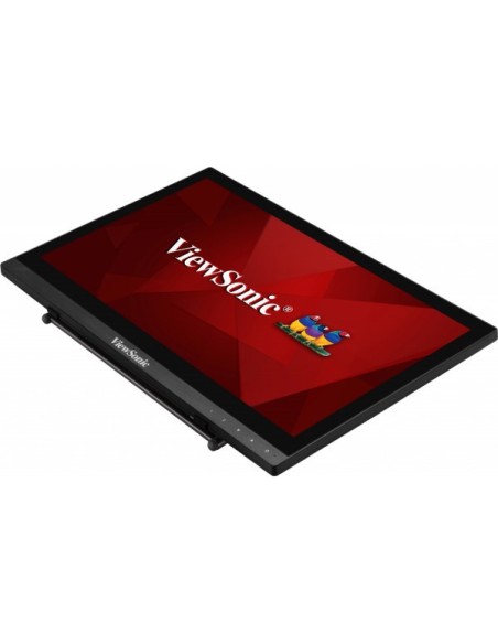 Viewsonic TD1630-3 monitor touch screen 39,6 cm (15.6") 1366 x 768 Pixel Multi-touch Multi utente Nero