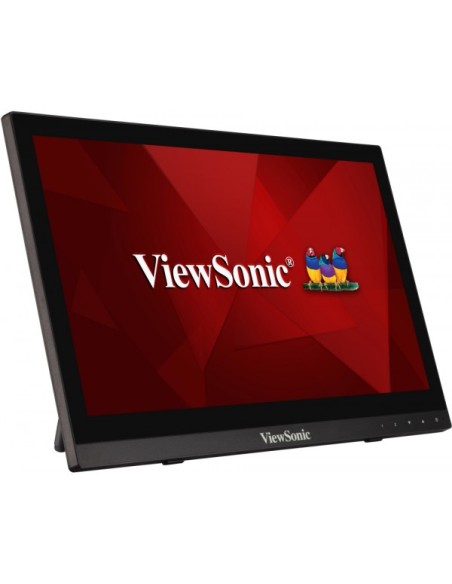 Viewsonic TD1630-3 monitor touch screen 39,6 cm (15.6") 1366 x 768 Pixel Multi-touch Multi utente Nero