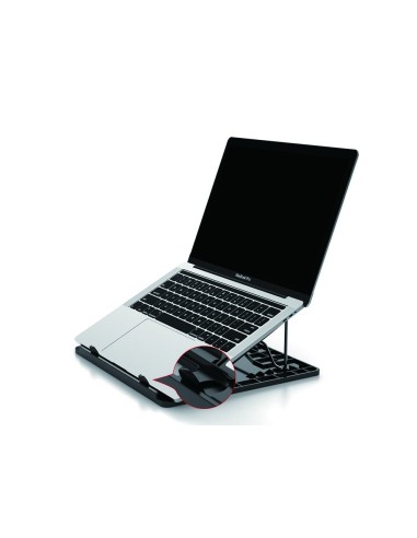 Conceptronic ERGO Laptop Cooling Stand 39,6 cm (15.6") Supporto per computer portatile Nero