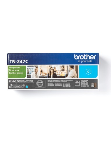 Brother TN-247C cartuccia toner 1 pz Originale Ciano