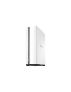 QNAP TS-128A server NAS e di archiviazione Mini Tower Collegamento ethernet LAN Bianco RTD1295