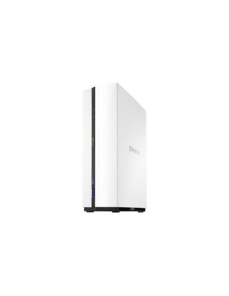 QNAP TS-128A server NAS e di archiviazione Mini Tower Collegamento ethernet LAN Bianco RTD1295