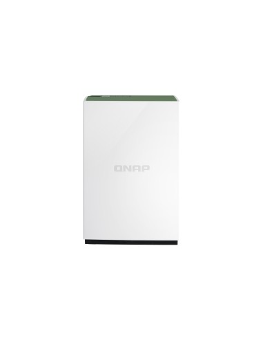 QNAP TS-128A server NAS e di archiviazione Mini Tower Collegamento ethernet LAN Bianco RTD1295