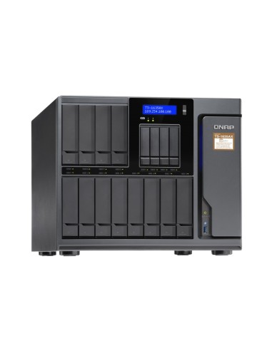 QNAP TS-1635AX NAS Desktop Collegamento ethernet LAN Nero