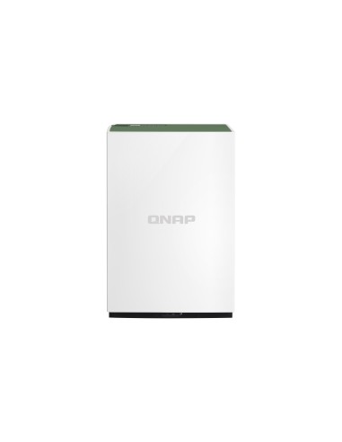 QNAP TS-228A server NAS e di archiviazione Mini Tower Collegamento ethernet LAN Bianco RTD1295