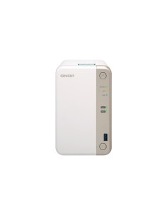 QNAP TS-251B NAS Tower Collegamento ethernet LAN Bianco J3355