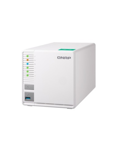 QNAP TS-328 server NAS e di archiviazione Desktop Collegamento ethernet LAN Bianco RTD1296