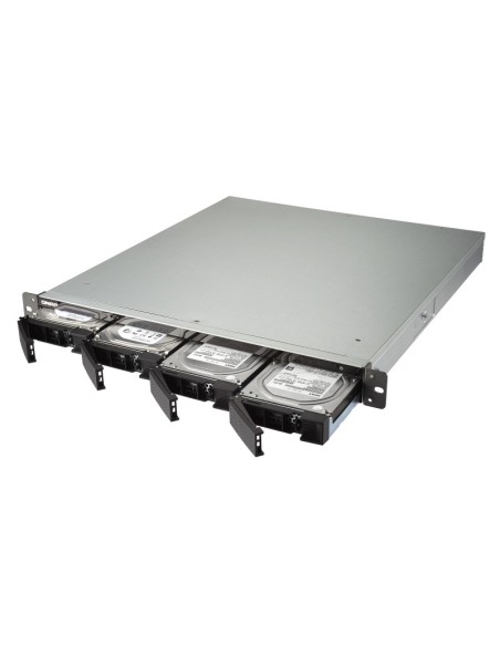 QNAP TS-453BU NAS Rack (1U) Collegamento ethernet LAN Nero J3455