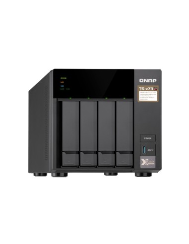 QNAP TS-473 NAS Tower Collegamento ethernet LAN Nero RX-421ND