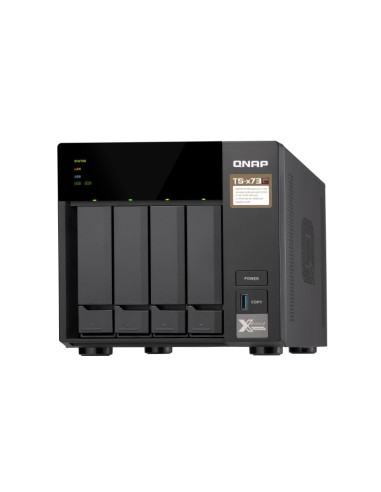 QNAP TS-473 NAS Tower Collegamento ethernet LAN Nero RX-421ND