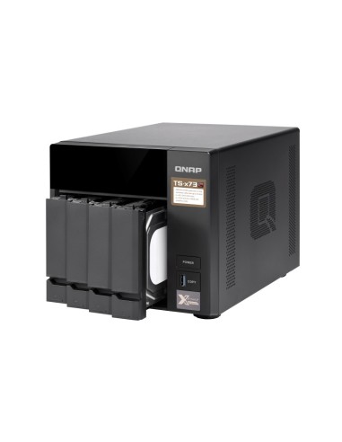 QNAP TS-473 NAS Tower Collegamento ethernet LAN Nero RX-421ND
