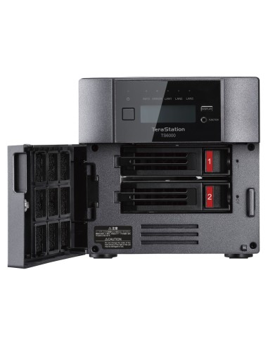 Buffalo TeraStation 6200DN NAS Desktop Collegamento ethernet LAN Nero C3338