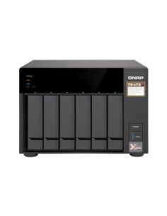 QNAP TS-673 NAS Tower Collegamento ethernet LAN Nero RX-421ND