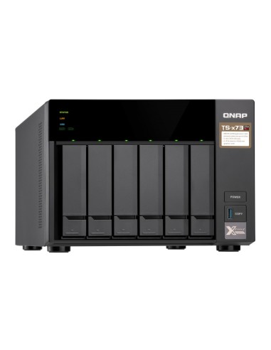 QNAP TS-673 NAS Tower Collegamento ethernet LAN Nero RX-421ND
