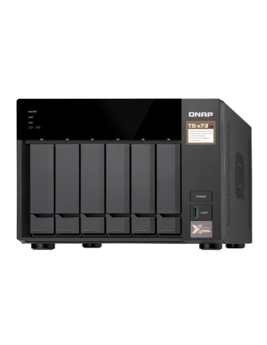 QNAP TS-673 NAS Tower Collegamento ethernet LAN Nero RX-421ND