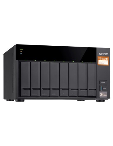 QNAP TS-832X NAS Tower Collegamento ethernet LAN Nero Alpine AL-324